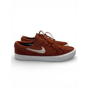 Nike Zoom Air Stefan Janoski Men’s 12 Brown Swoosh Skateboard Shoes AQ7475-203